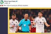 英超裁判“带任务”执法？同一对裁判抢走曼联4分，红魔正式投诉